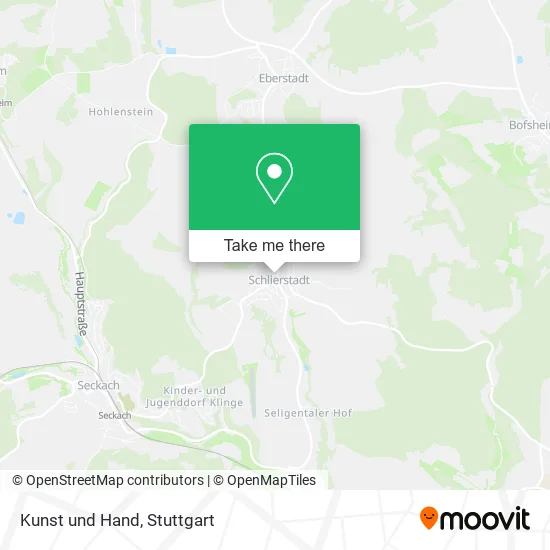 Карта Kunst und Hand