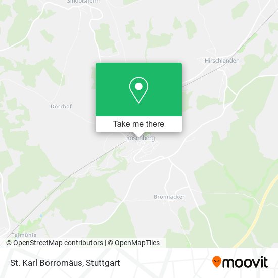St. Karl Borromäus map