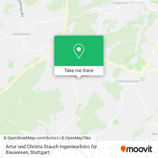 Artur und Christa Stauch Ingenieurbüro für Bauwesen map