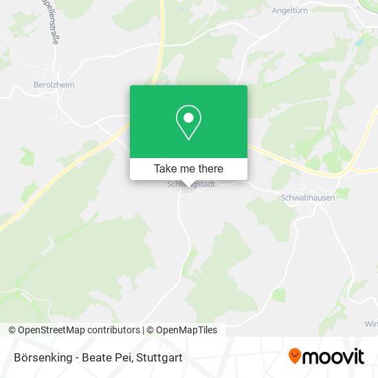 Börsenking - Beate Pei map