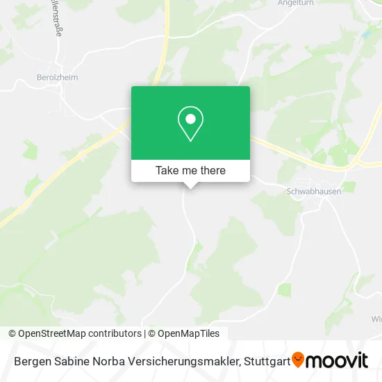 Карта Bergen Sabine Norba Versicherungsmakler