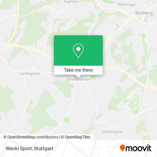 Wecki Sport map