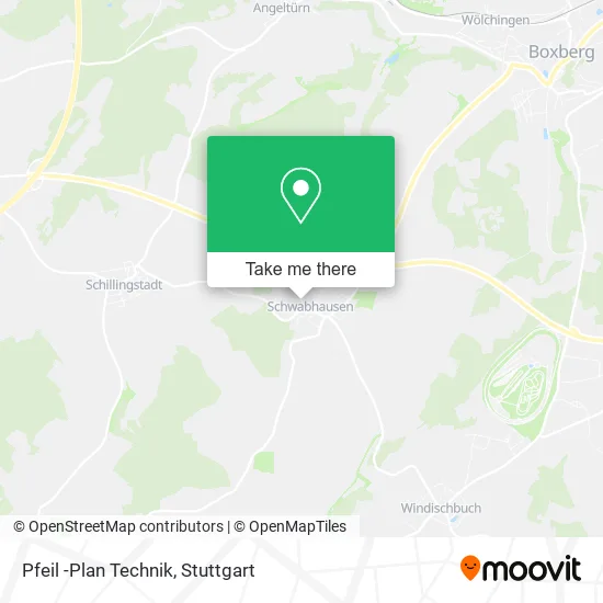 Карта Pfeil -Plan Technik