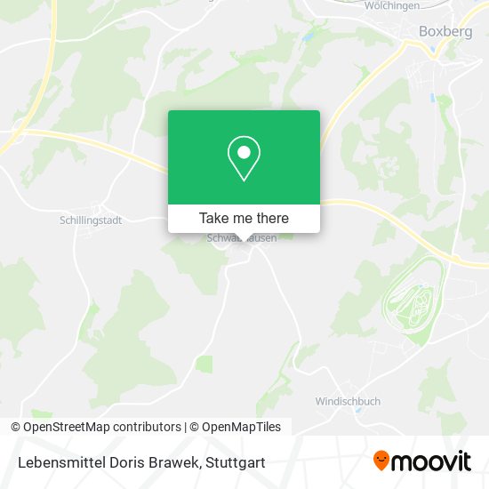 Lebensmittel Doris Brawek map