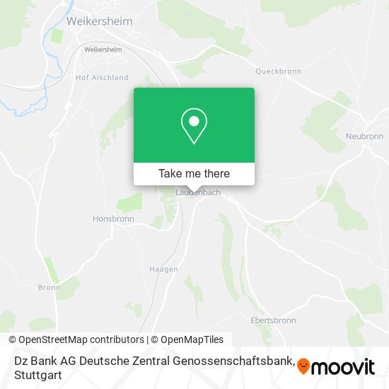 Dz Bank AG Deutsche Zentral Genossenschaftsbank map