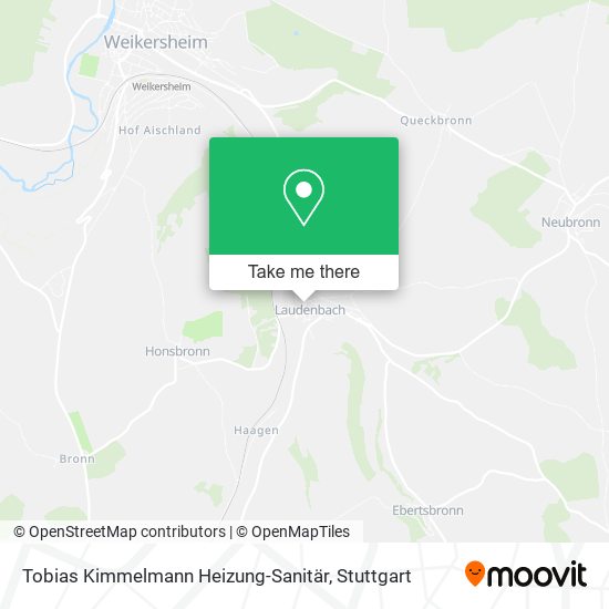 Tobias Kimmelmann Heizung-Sanitär map