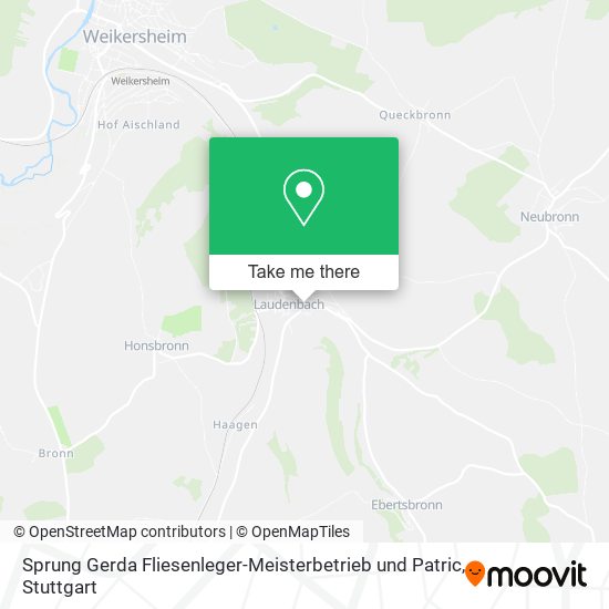 Sprung Gerda Fliesenleger-Meisterbetrieb und Patric map