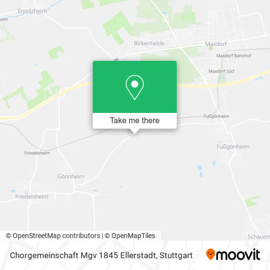 Карта Chorgemeinschaft Mgv 1845 Ellerstadt
