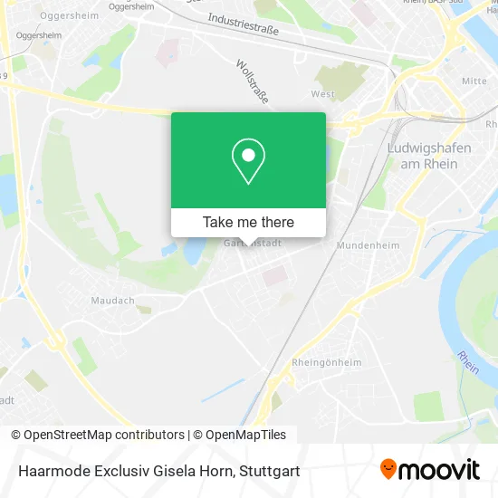 Карта Haarmode Exclusiv Gisela Horn