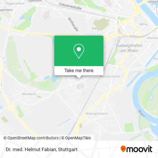 Карта Dr. med. Helmut Fabian