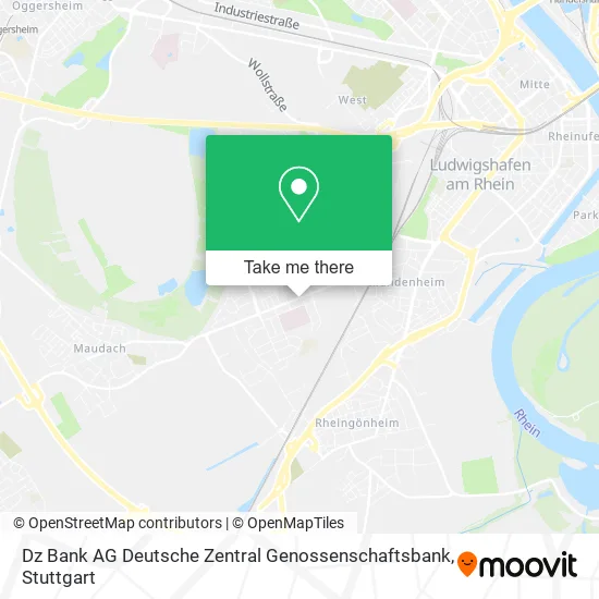 Карта Dz Bank AG Deutsche Zentral Genossenschaftsbank