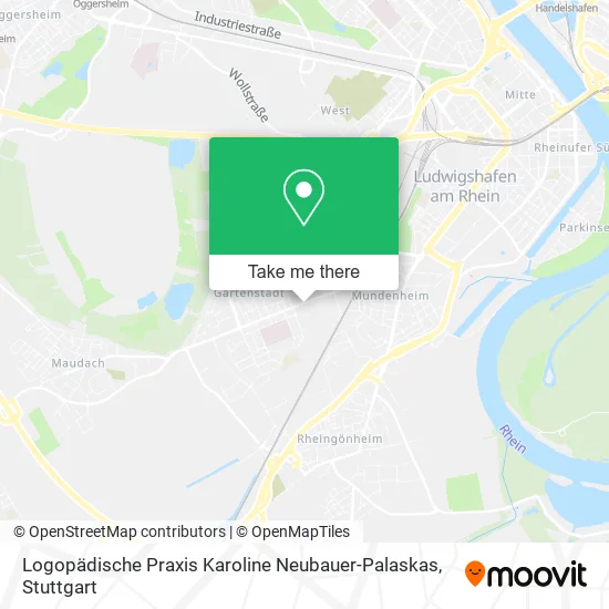 Карта Logopädische Praxis Karoline Neubauer-Palaskas