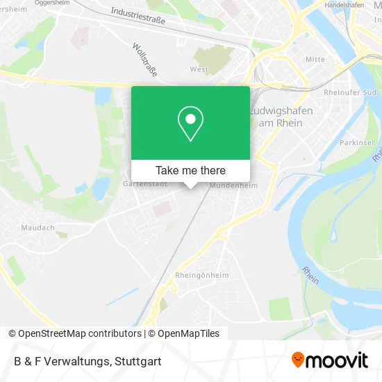 Карта B & F Verwaltungs