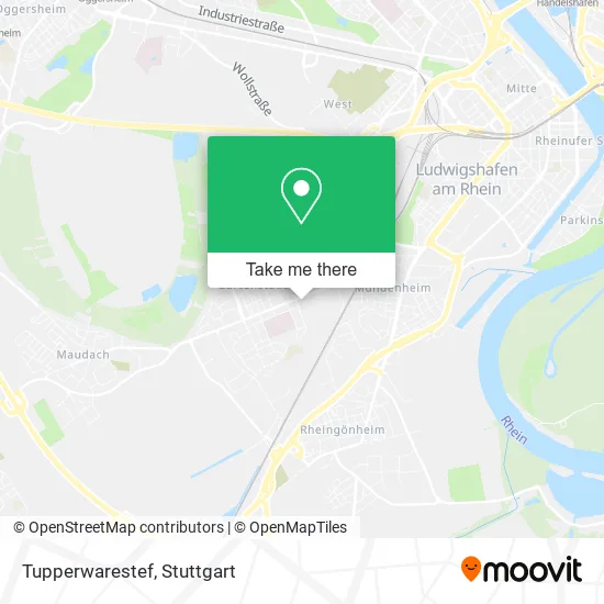 Tupperwarestef map