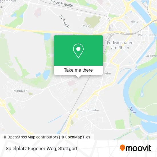 Карта Spielplatz Fügener Weg