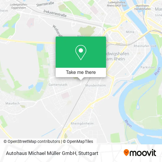 Карта Autohaus Michael Müller GmbH