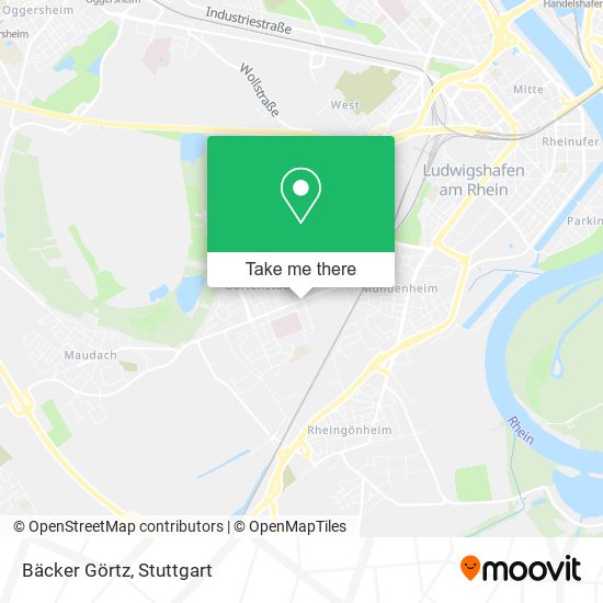 Bäcker Görtz map