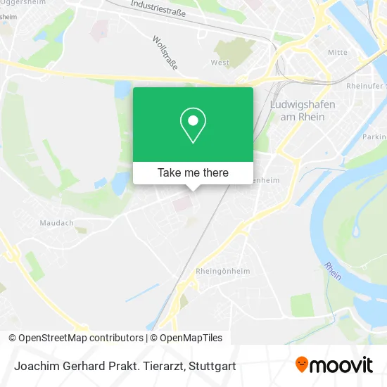 Карта Joachim Gerhard Prakt. Tierarzt