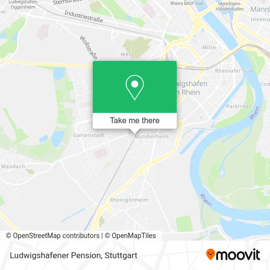 Ludwigshafener Pension map