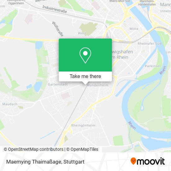 Карта Maemying Thaimaßage