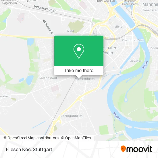 Карта Fliesen Koc