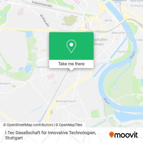 I.Tec Gesellschaft für Innovative Technologien map