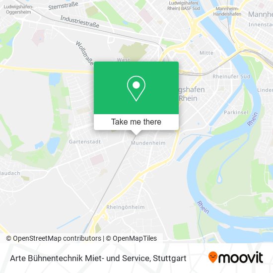Arte Bühnentechnik Miet- und Service map