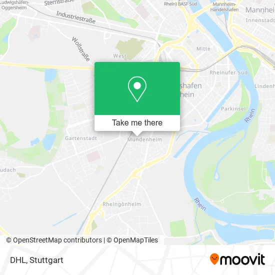 Карта DHL