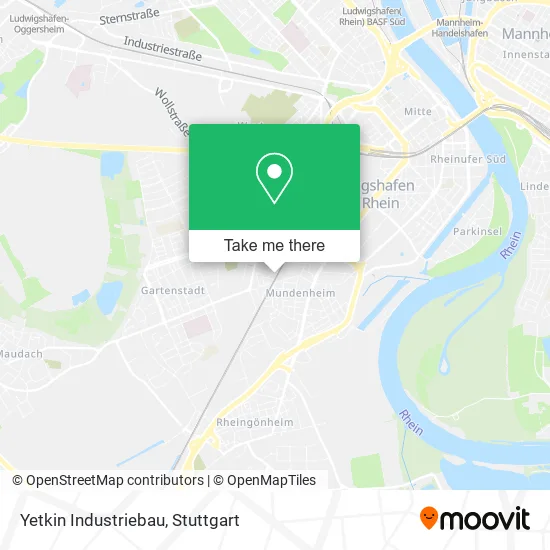 Карта Yetkin Industriebau