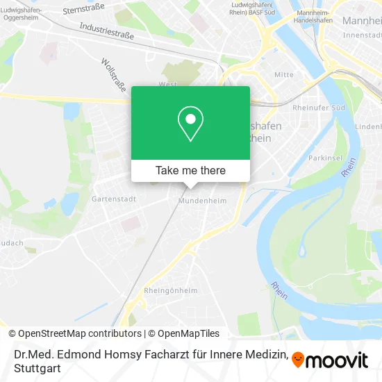 Dr.Med. Edmond Homsy Facharzt für Innere Medizin map