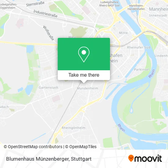 Карта Blumenhaus Münzenberger