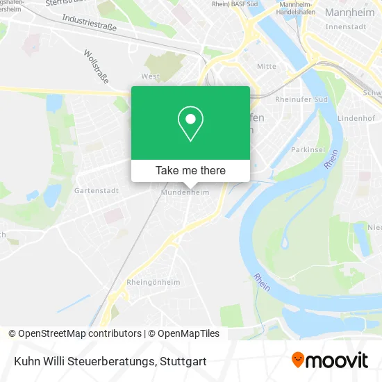 Карта Kuhn Willi Steuerberatungs