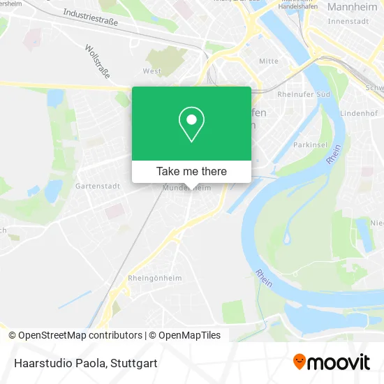 Карта Haarstudio Paola