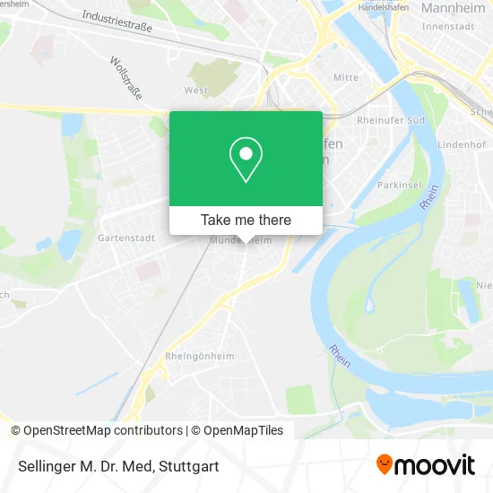 Карта Sellinger M. Dr. Med