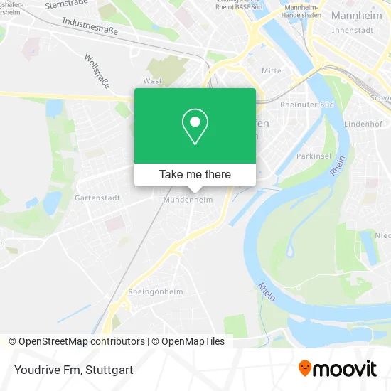 Карта Youdrive Fm