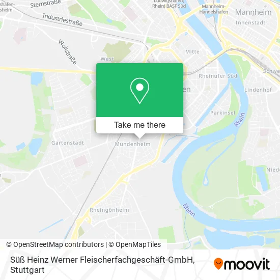 Карта Süß Heinz Werner Fleischerfachgeschäft-GmbH