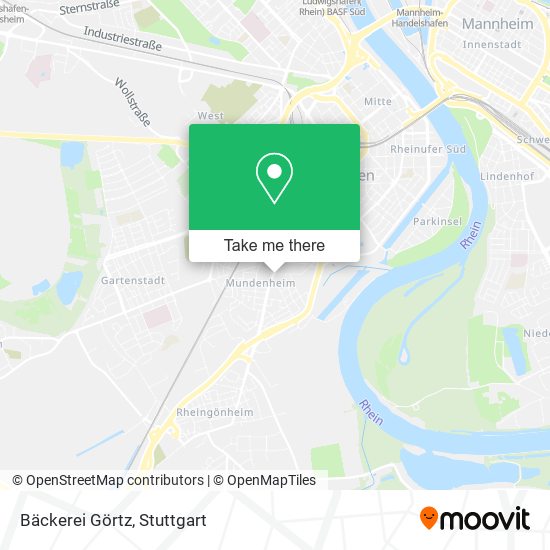 Bäckerei Görtz map