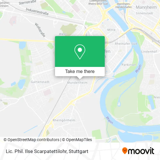 Карта Lic. Phil. Ilse Scarpatettilohr