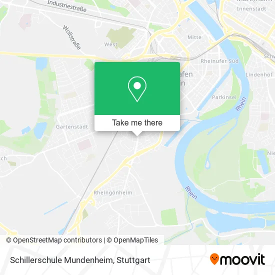 Карта Schillerschule Mundenheim