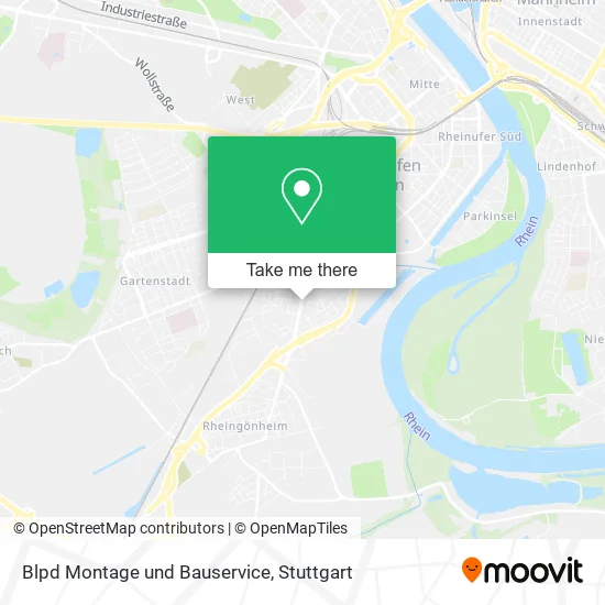 Карта Blpd Montage und Bauservice