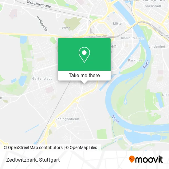 Карта Zedtwitzpark