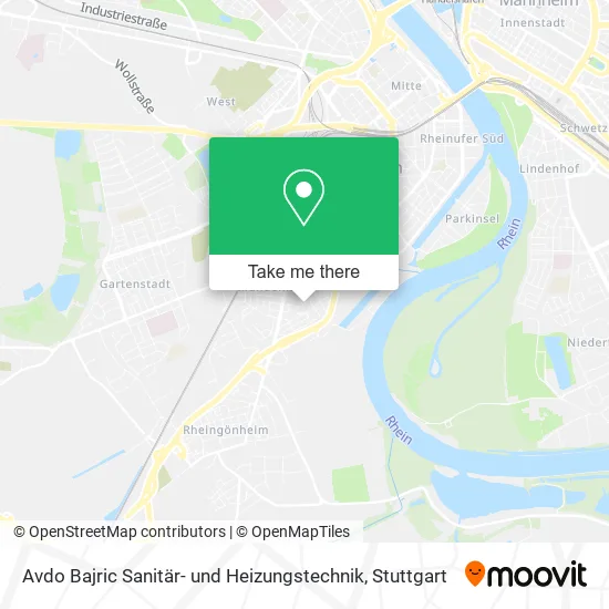 Карта Avdo Bajric Sanitär- und Heizungstechnik