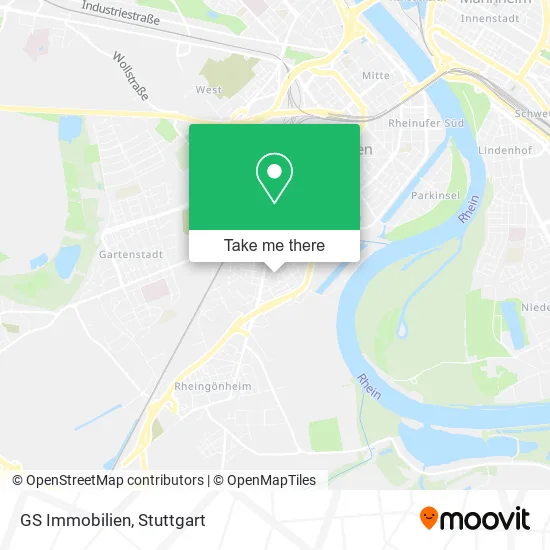 Карта GS Immobilien