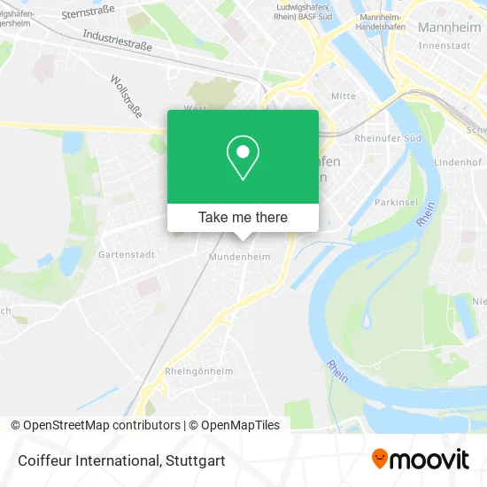 Карта Coiffeur International