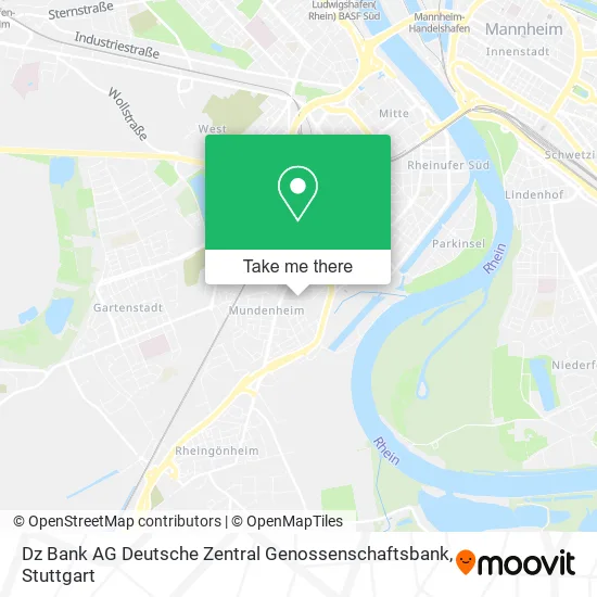 Карта Dz Bank AG Deutsche Zentral Genossenschaftsbank