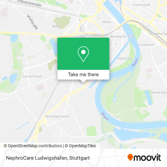 Карта NephroCare Ludwigshafen