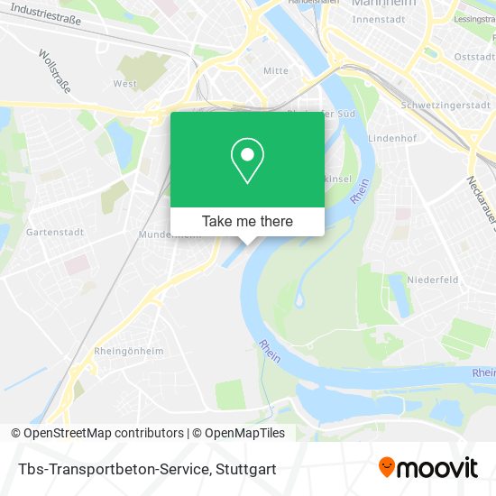 Tbs-Transportbeton-Service map