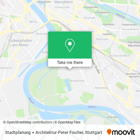 Карта Stadtplanung + Architektur-Peter Fischer