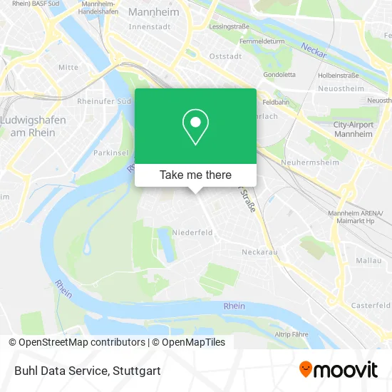 Карта Buhl Data Service