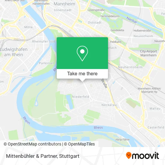 Карта Mittenbühler & Partner